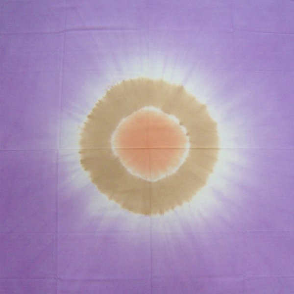 画像1: WA3淡い紫×ベージュ×サーモンピンク70cmx70cm_081b (1)