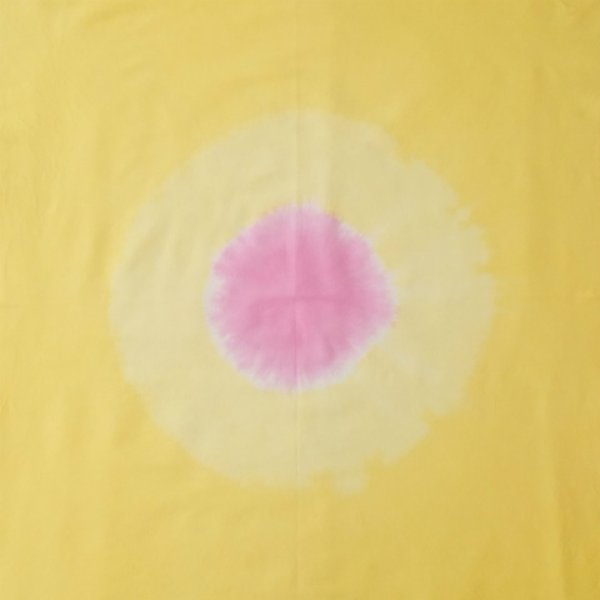 画像1: WA2黄色×ピンク50cm×50cm_123b (1)