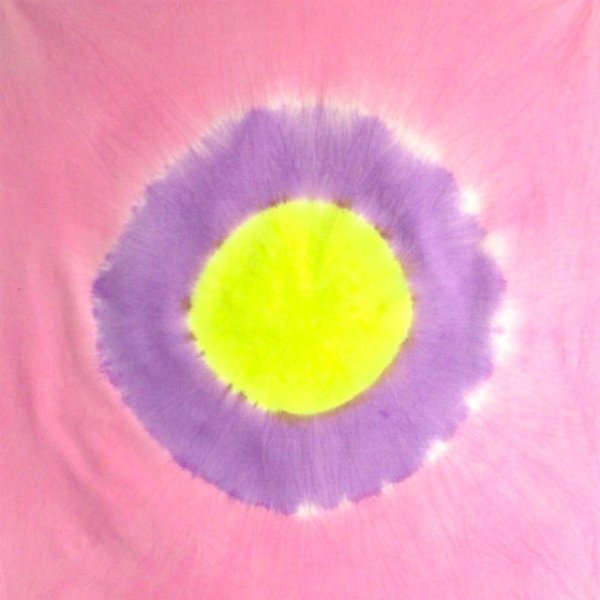 画像1: WA3淡いピンク×淡い紫×黄色50cmx50cm_092 (1)