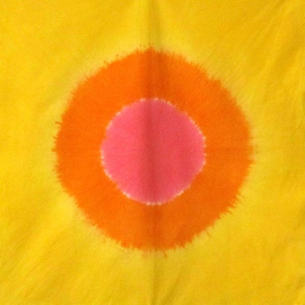 画像1: WA3山吹色×オレンジ×スカーレット50cm×50cm_002 (1)